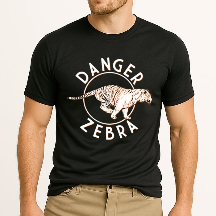 Danger Zebra Cooling Performance Crew T-Shirt