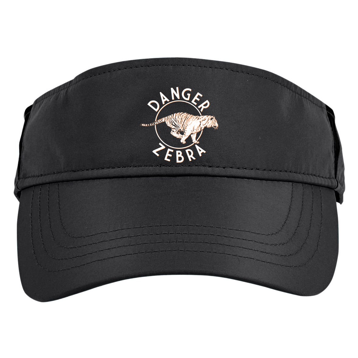 Danger Zebra Adult Drive Performance Visor