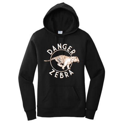 Danger Zebra Women's Pullover Hoodie