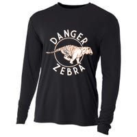 Danger Zebra Cooling Performance Long Sleeve Crew