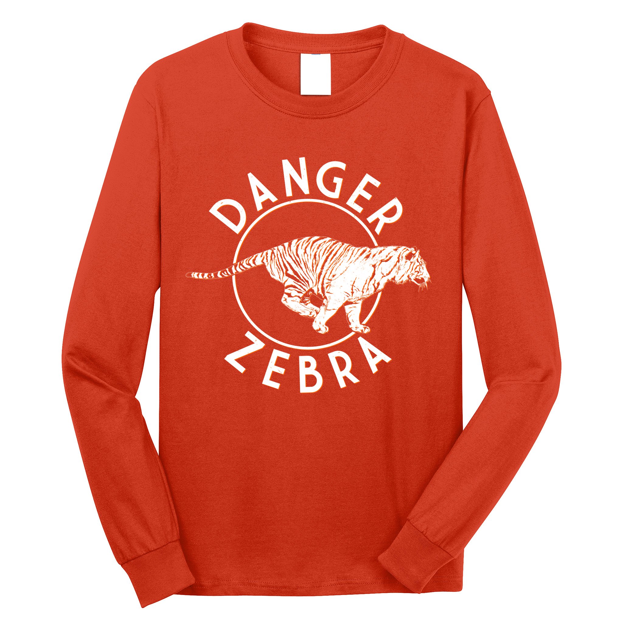 Danger Zebra Long Sleeve Shirt