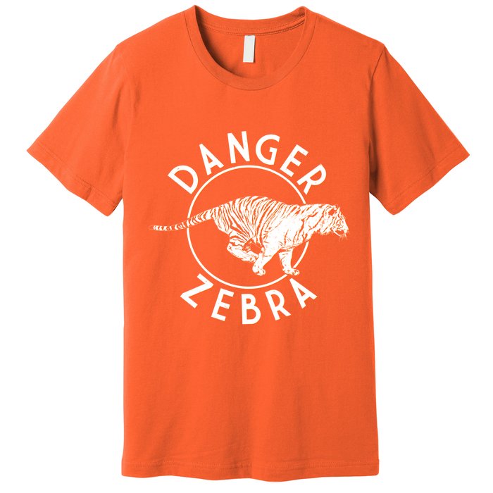 Danger Zebra Premium T-Shirt