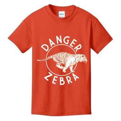 Danger Zebra Kids T-Shirt