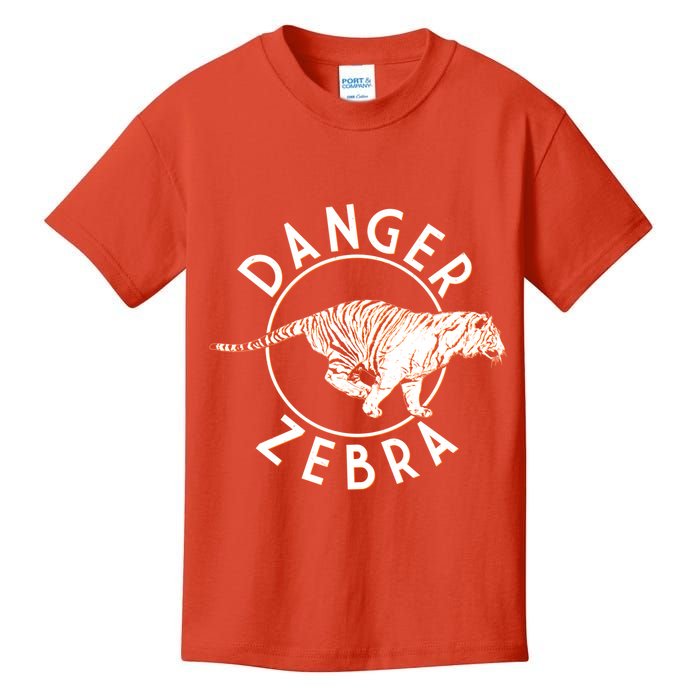 Danger Zebra Kids T-Shirt