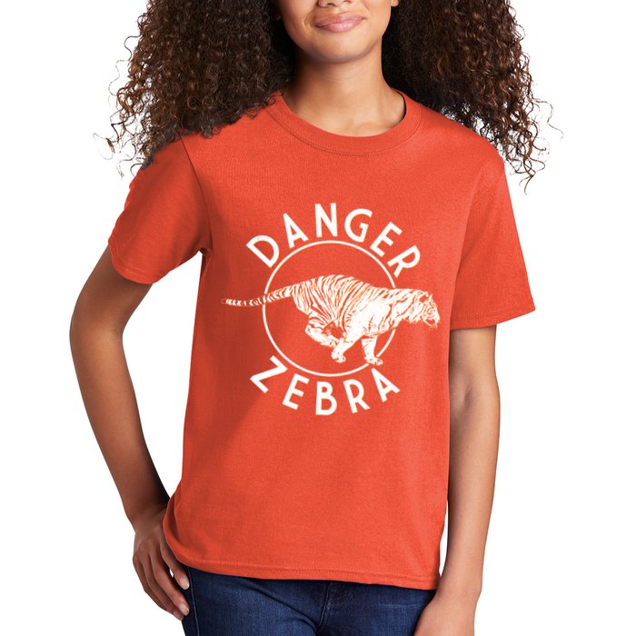 Danger Zebra Kids T-Shirt