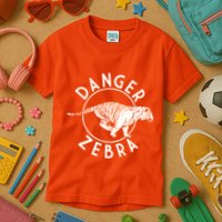 Danger Zebra Kids T-Shirt