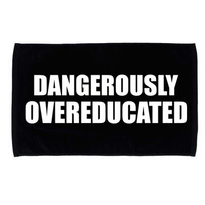 Dangerously Overeducated Microfiber Hand Towel