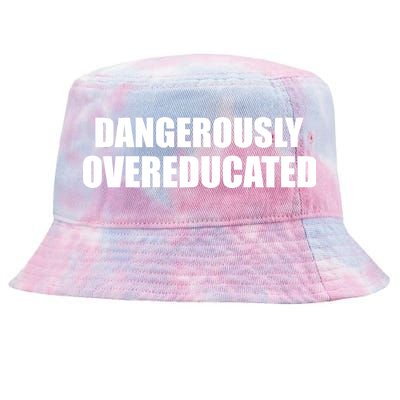 Dangerously Overeducated Tie-Dyed Bucket Hat