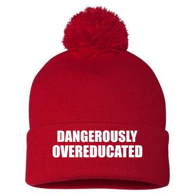 Dangerously Overeducated Pom Pom 12in Knit Beanie