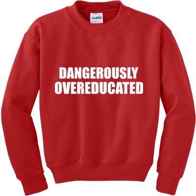 Dangerously Overeducated Kids Sweatshirt