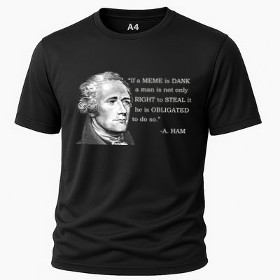 Dank Memes Alexander Hamilton A. Ham Quote Performance Shirt