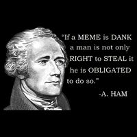 Dank Memes Alexander Hamilton A. Ham Quote Full Zip Hoodie