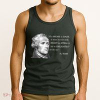 Dank Memes Alexander Hamilton A. Ham Quote Tank Top
