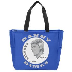 Danny Dimes Zip Tote Bag