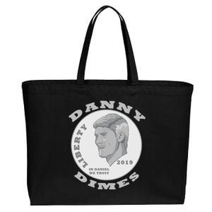 Danny Dimes Cotton Canvas Jumbo Tote