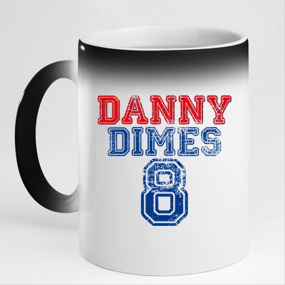 Danny Dimes NY Shine QB Football 11oz Black Color Changing Mug