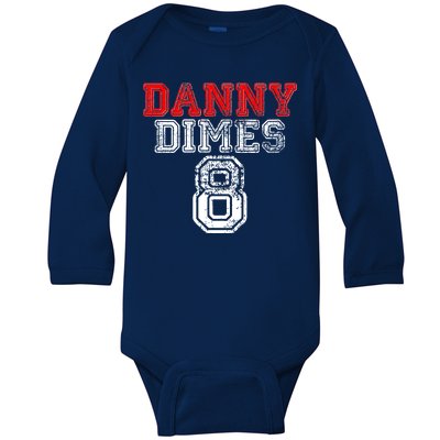 Danny Dimes NY Shine QB Football Baby Long Sleeve Bodysuit