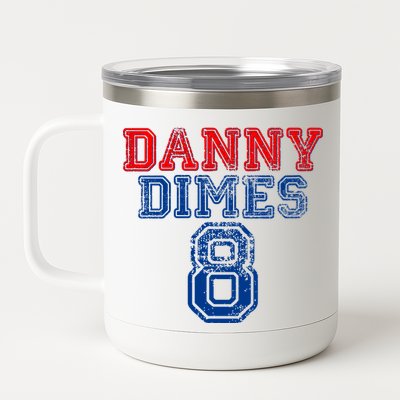 Danny Dimes NY Shine QB Football 12 oz Stainless Steel Tumbler Cup