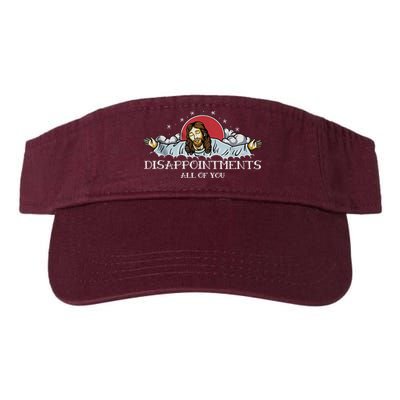Disappointments All Of You Jesus God Visor