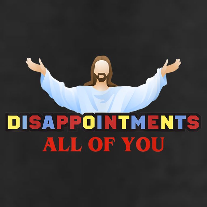 Disappointments All Of You Jesus Sarcastic Humor Adult Drive Performance Visor