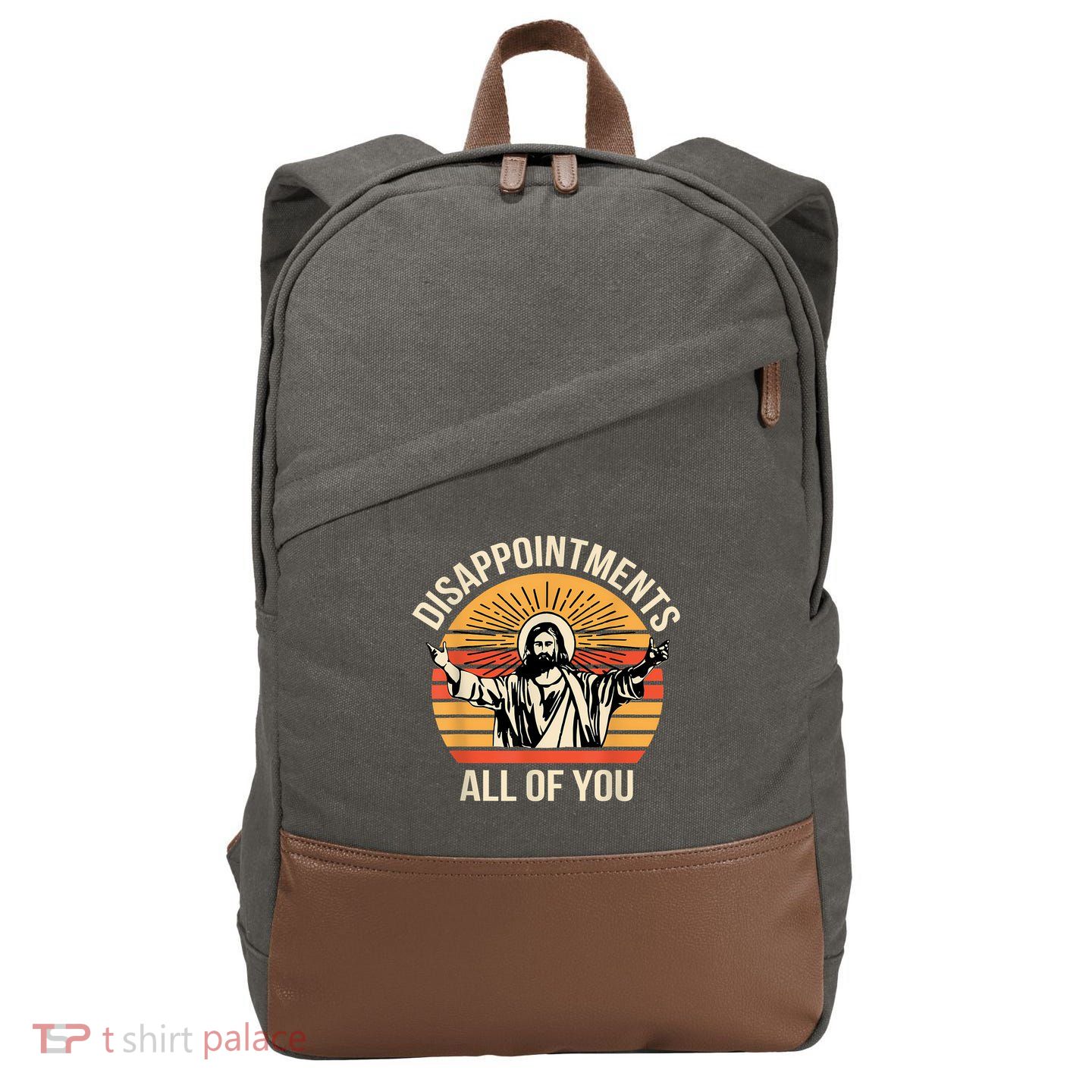 Disappointments All Of You Cotton Canvas Backpack
