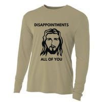Disappointments All Of You Jesus Funny Sarcastic Christian Cooling Performance Long Sleeve Crew