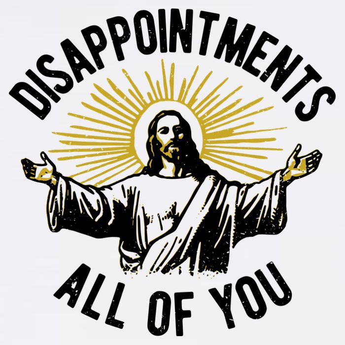 Disappointments All Of You Funny Jesus Meme Cooling Performance Long Sleeve Crew
