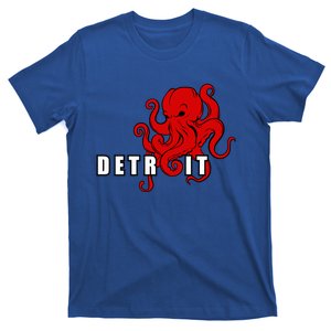 Detroit Adult Octopus Hockey Kraken Downtown Motor City Cute Gift Gift T-Shirt