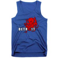 Detroit Adult Octopus Hockey Kraken Downtown Motor City Cute Gift Gift Tank Top