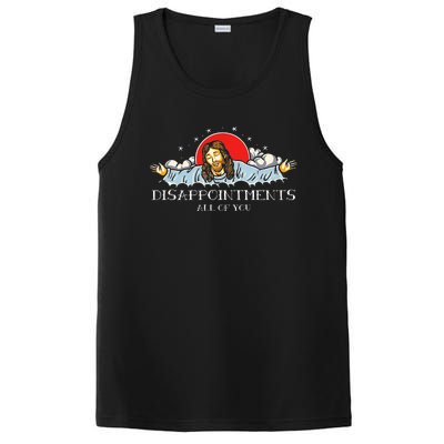 Disappointments All Of You Jesus Sarcastic Humor PosiCharge Competitor Tank