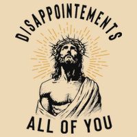 Disappointements All Of You Jesus Meme Religious Christian Drawstring Bag