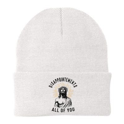 Disappointements All Of You Jesus Meme Religious Christian Beanie