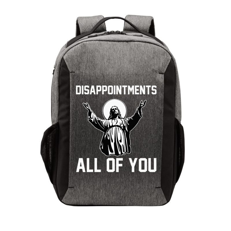 Disappointments All Of You Jesus Sarcastic Humor Christian Vector Backpack