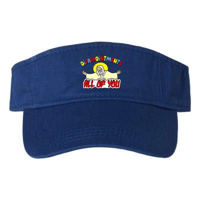 Disappointments All Of You Sarcastic Jesus God Humor Visor