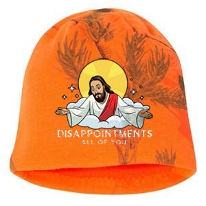 Disappointments All Of You Jesus God Sarcastic Humor Kati - Camo Knit Beanie