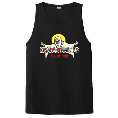 Disappointments All Of You Jesus Sarcastic Humor PosiCharge Competitor Tank