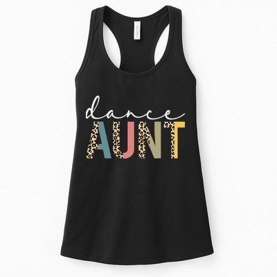 Dance Aunt Of A Dancer Aunt Dancing happy Mother's Day Womens Tank Top