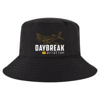 Daybreak Aviation Outline Airplane Cool Comfort Performance Bucket Hat
