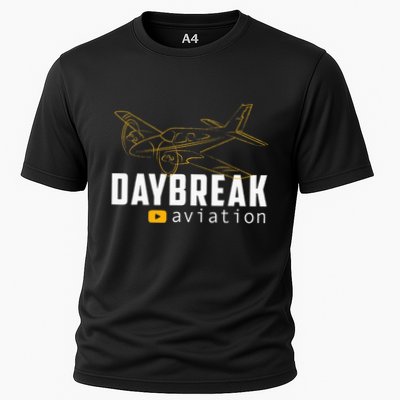 Daybreak Aviation Outline Airplane Performance Shirt