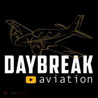 Daybreak Aviation Outline Airplane Premium T-Shirt