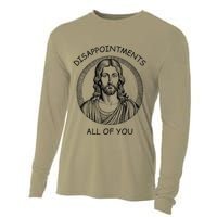 Disappointments All Of You Jesus Funny Sarcastic Christian Cooling Performance Long Sleeve Crew