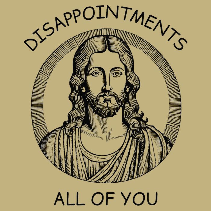 Disappointments All Of You Jesus Funny Sarcastic Christian Cooling Performance Long Sleeve Crew