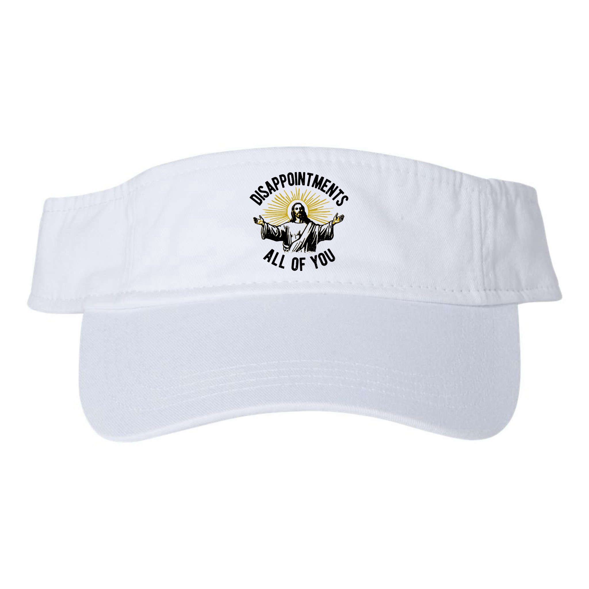 Disappointments All Of You Jesus Visor