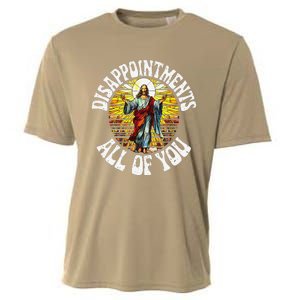 Disappointed All Of You Funny Jesus Meme Christian Religion Cooling Performance Crew T-Shirt