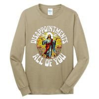 Disappointed All Of You Funny Jesus Meme Christian Religion Tall Long Sleeve T-Shirt