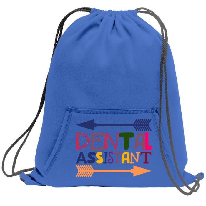 Dental Assistant Oral Hygienist Rdh Dentist Gift Sweatshirt Cinch Pack Bag