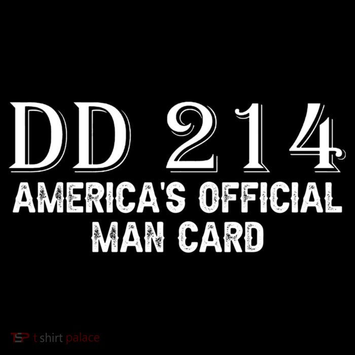 Dd214 Americas Officially Man Card 7-Panel Snapback Hat
