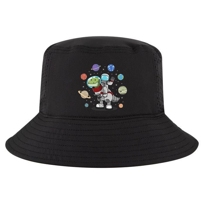 Dinosaur Astronaut & Planets Space & Dino Space Cool Comfort Performance Bucket Hat