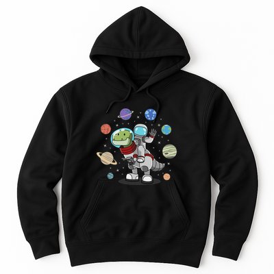 Dinosaur Astronaut & Planets Space & Dino Space Hoodie