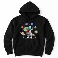 Dinosaur Astronaut & Planets Space & Dino Space Hoodie